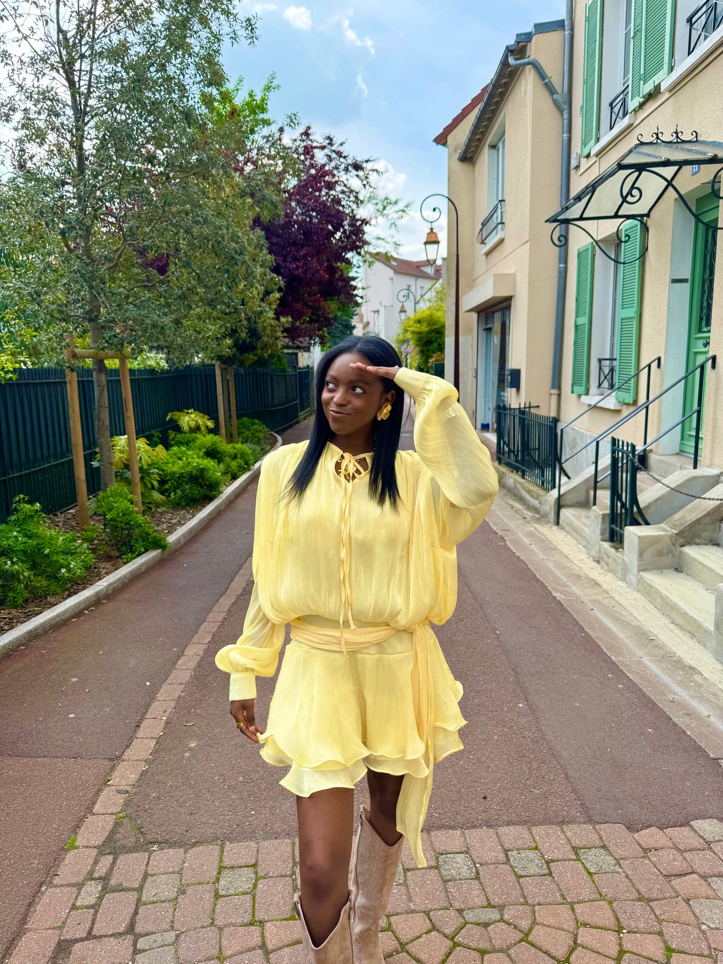Robe MISS jaune
