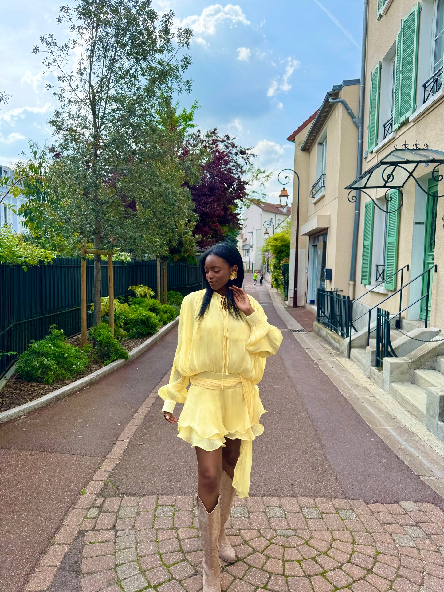 Robe MISS jaune