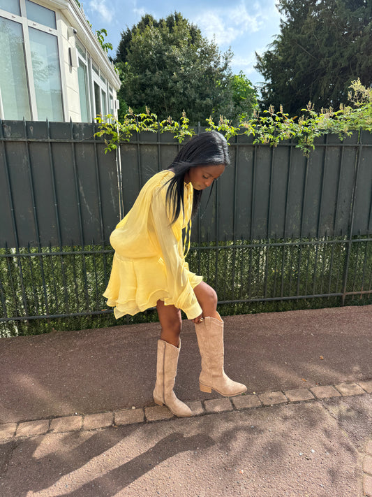 Robe MISS jaune